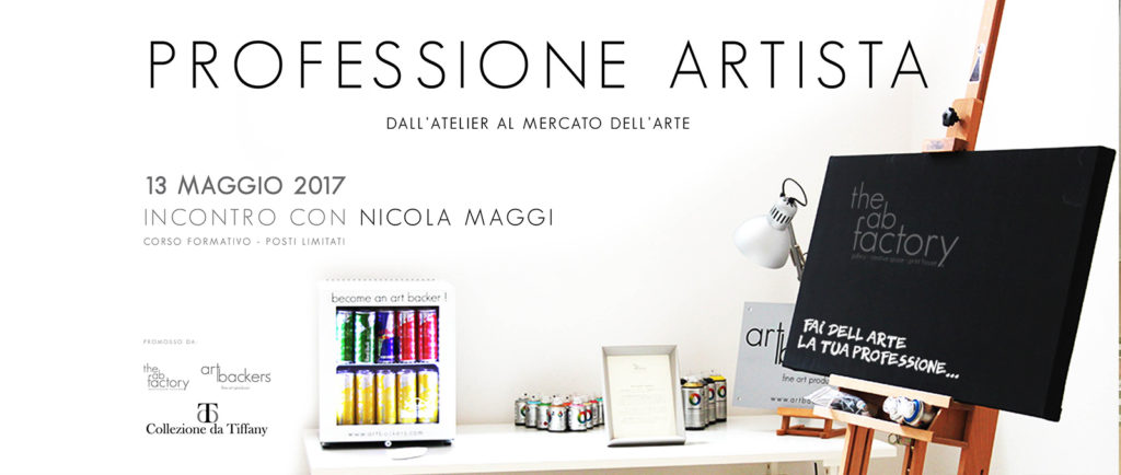 Professione Artista - Dall'Atelier al Mercato dell'ARTE - Nicola Maggi The AB Factory